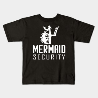 'Mermaid Security' Amazing Mermaids Dad Gift Kids T-Shirt